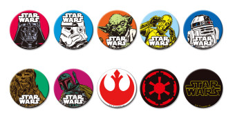 STAR WARS 缶バッジ Φ31ｍｍ -1